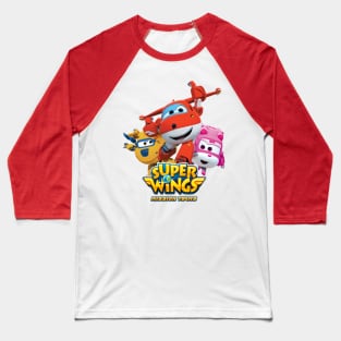 Super Wings Mission Teams Baseball T-Shirt